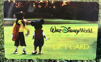 Just In Time For The 2020 Holiday Season!  <strong><em>Walt Disney World</em></strong>® Golf Gift Cards with Bonus Magic Value!