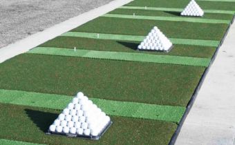 Disney's Magnolia Golf Course Practice Range Features High-Quality FiberBuilt Golf Mats